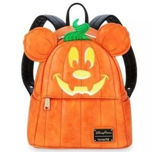 MICKEY JACK O LANTERN MINI BACK PACK LOUNGEFLY